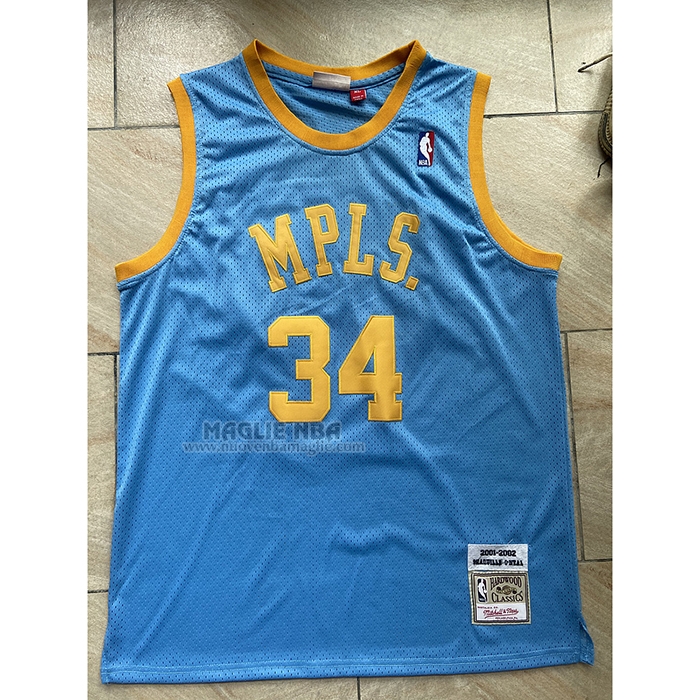 Maglia
 NO 34 Los Angeles Lakers Mitchell & Ness 2001-02 Blu
 Shaquille O'Neal